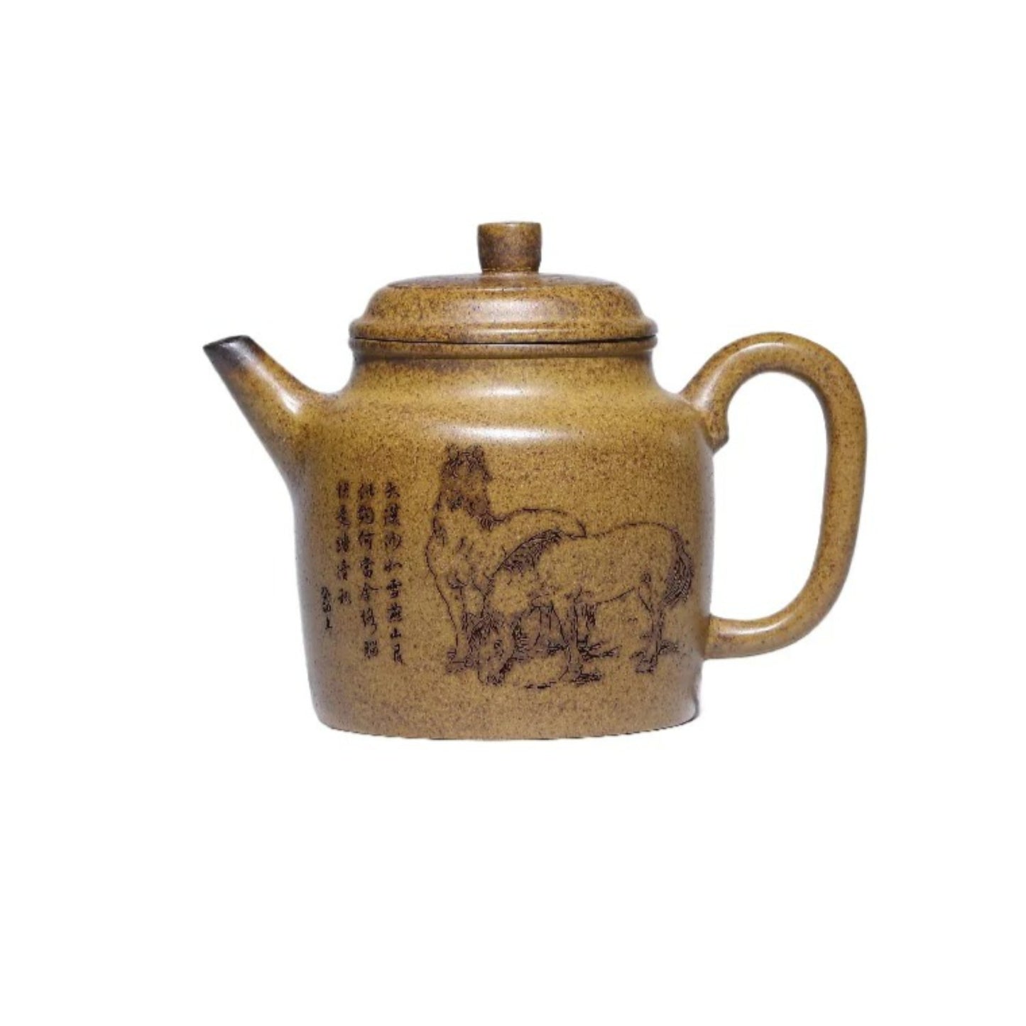 Gao Dezhong Yixing Zisha Teapot 400ml high-temperature duan ni
