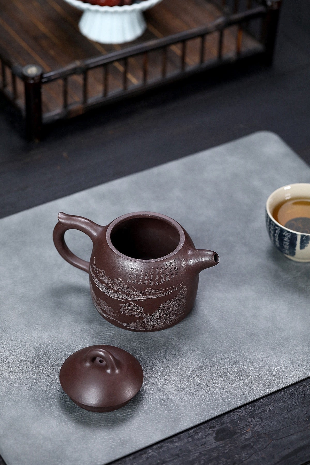 Shanshui Qinquan Purple Clay Pot Raw Ore Purple Clay