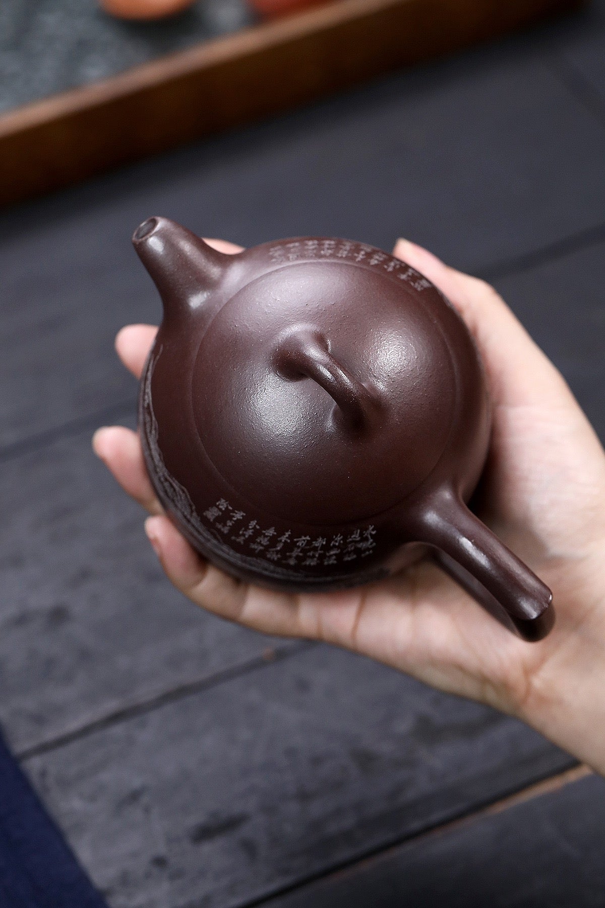 Shanshui Qinquan Purple Clay Pot Raw Ore Purple Clay