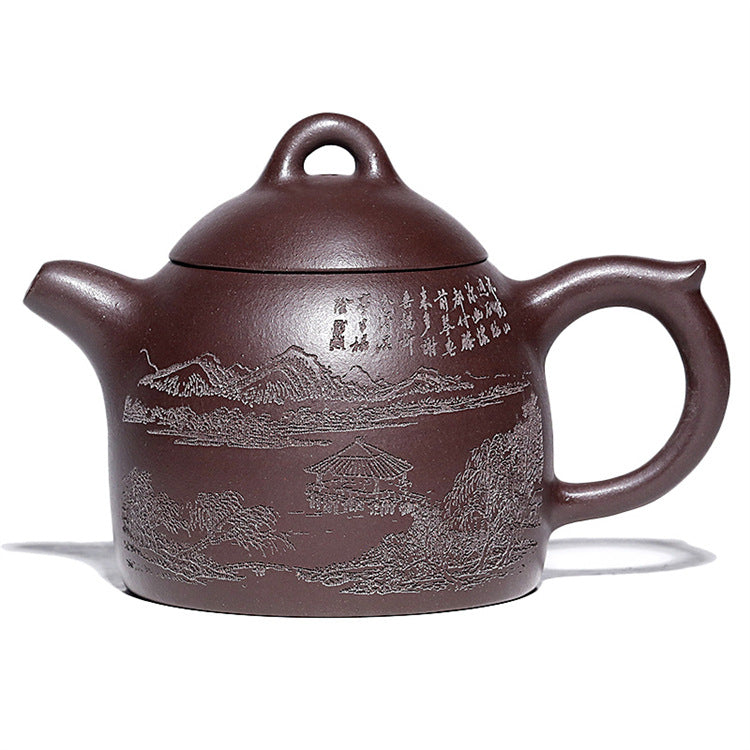 Shanshui Qinquan Purple Clay Pot Raw Ore Purple Clay