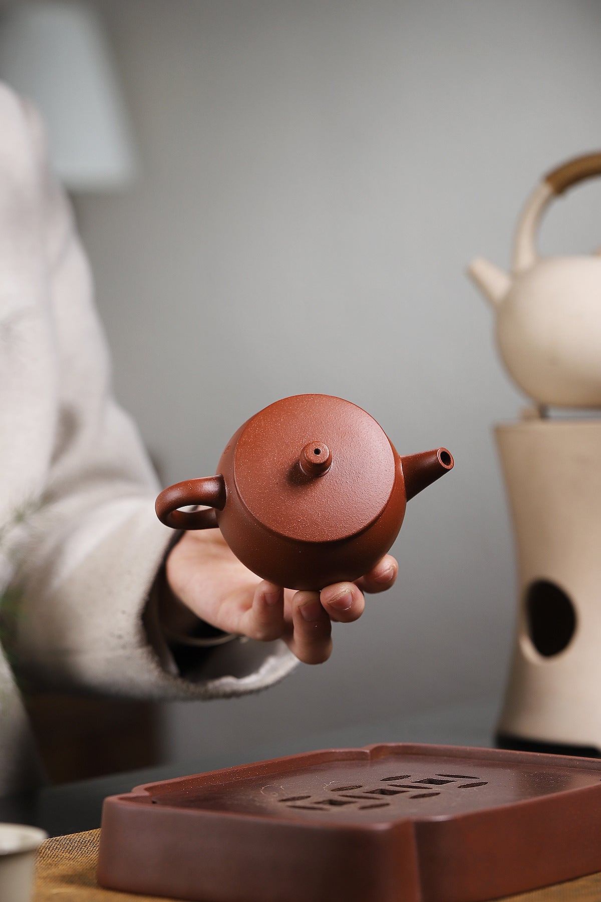 Hanwa Teapot in Jiangpo Clay, 180 ml