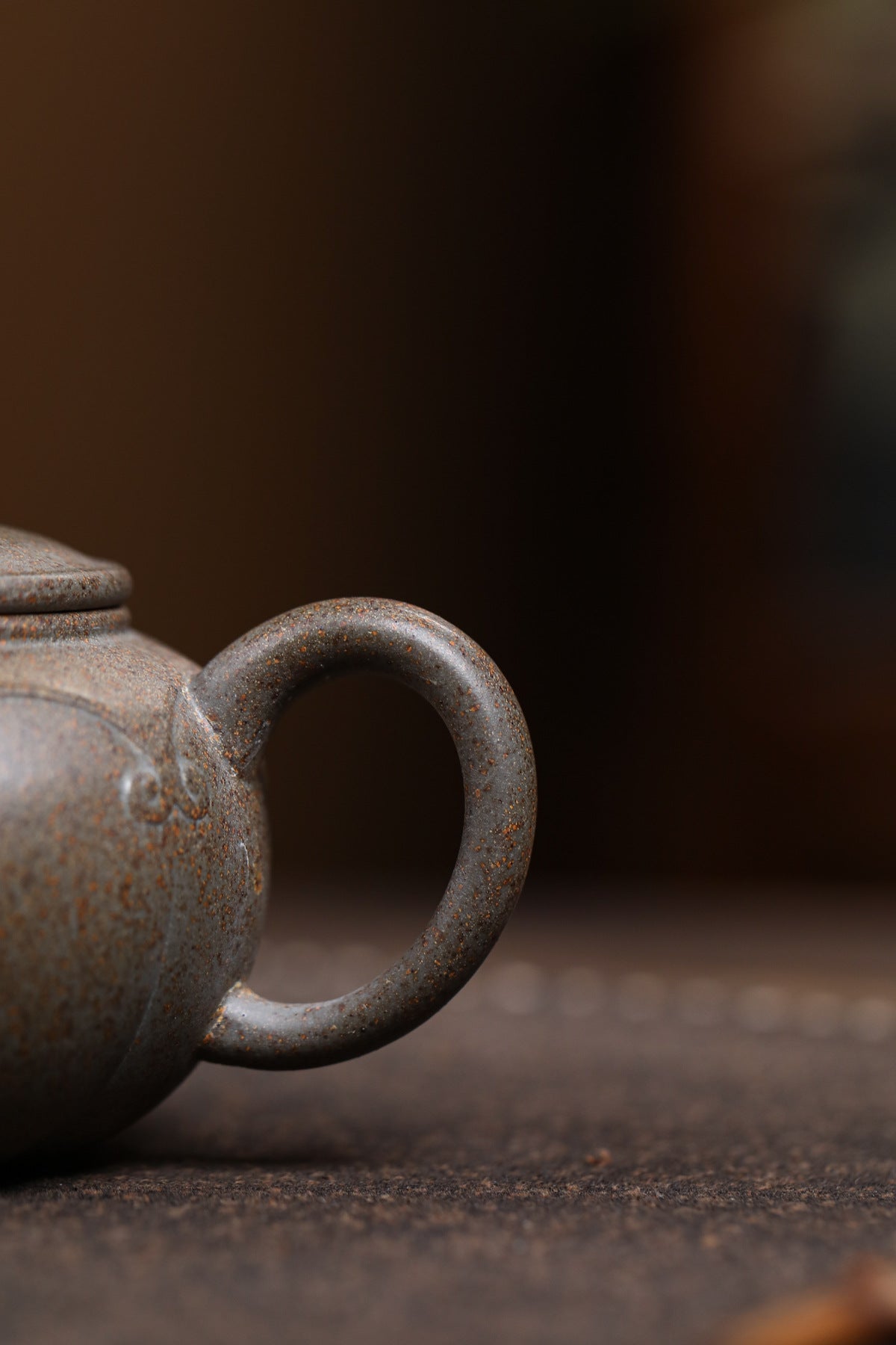 Dezhong Purple Clay Teapot 200 ml with Built-In Ball-Hole Filter