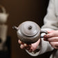 Dezhong Purple Clay Teapot 200 ml with Built-In Ball-Hole Filter