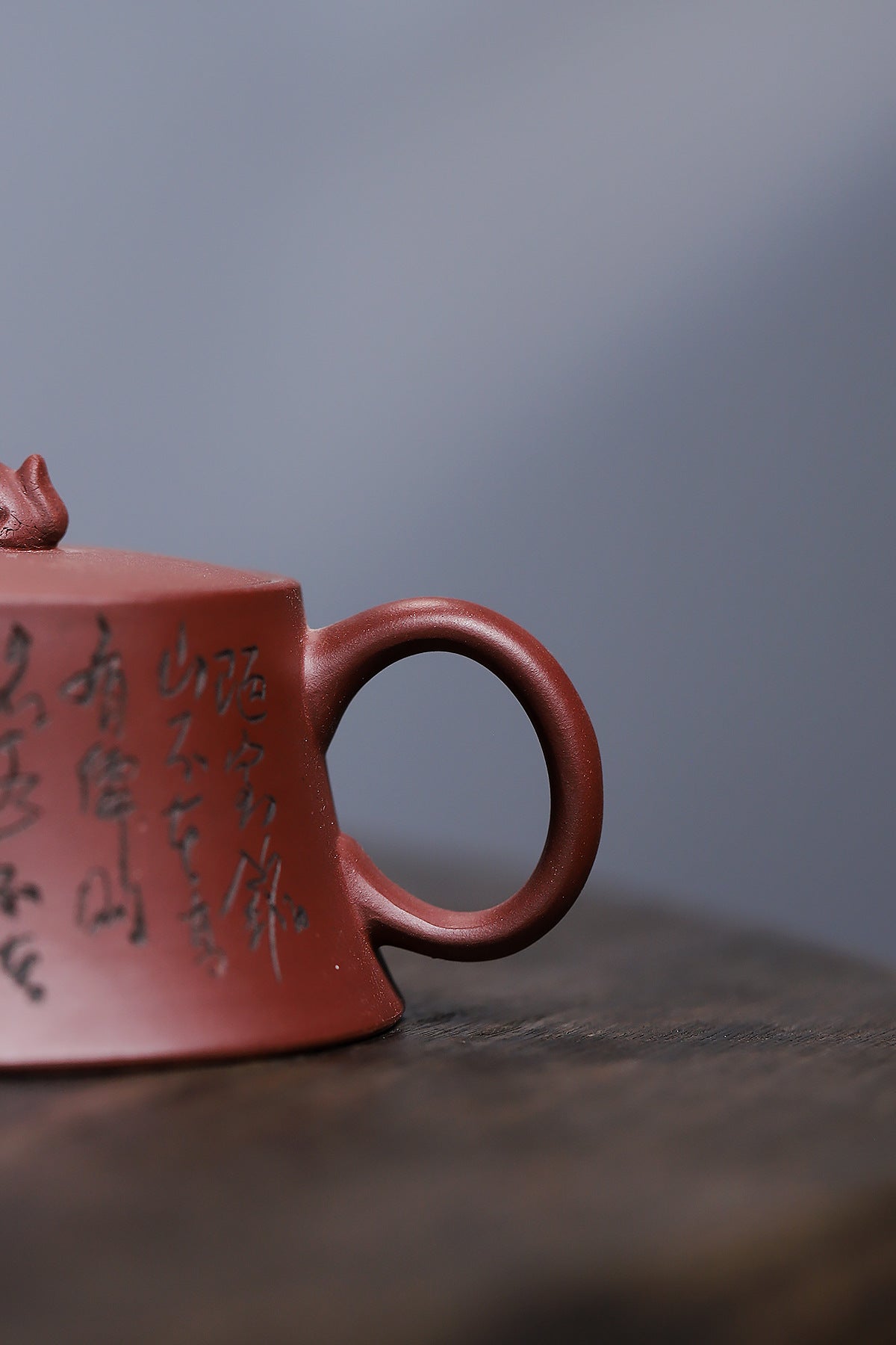 Longyun purple red mud purple sand teapot