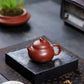 Wendan-Shaped Zisha Teapot in Red Bipi Clay, 130 ml