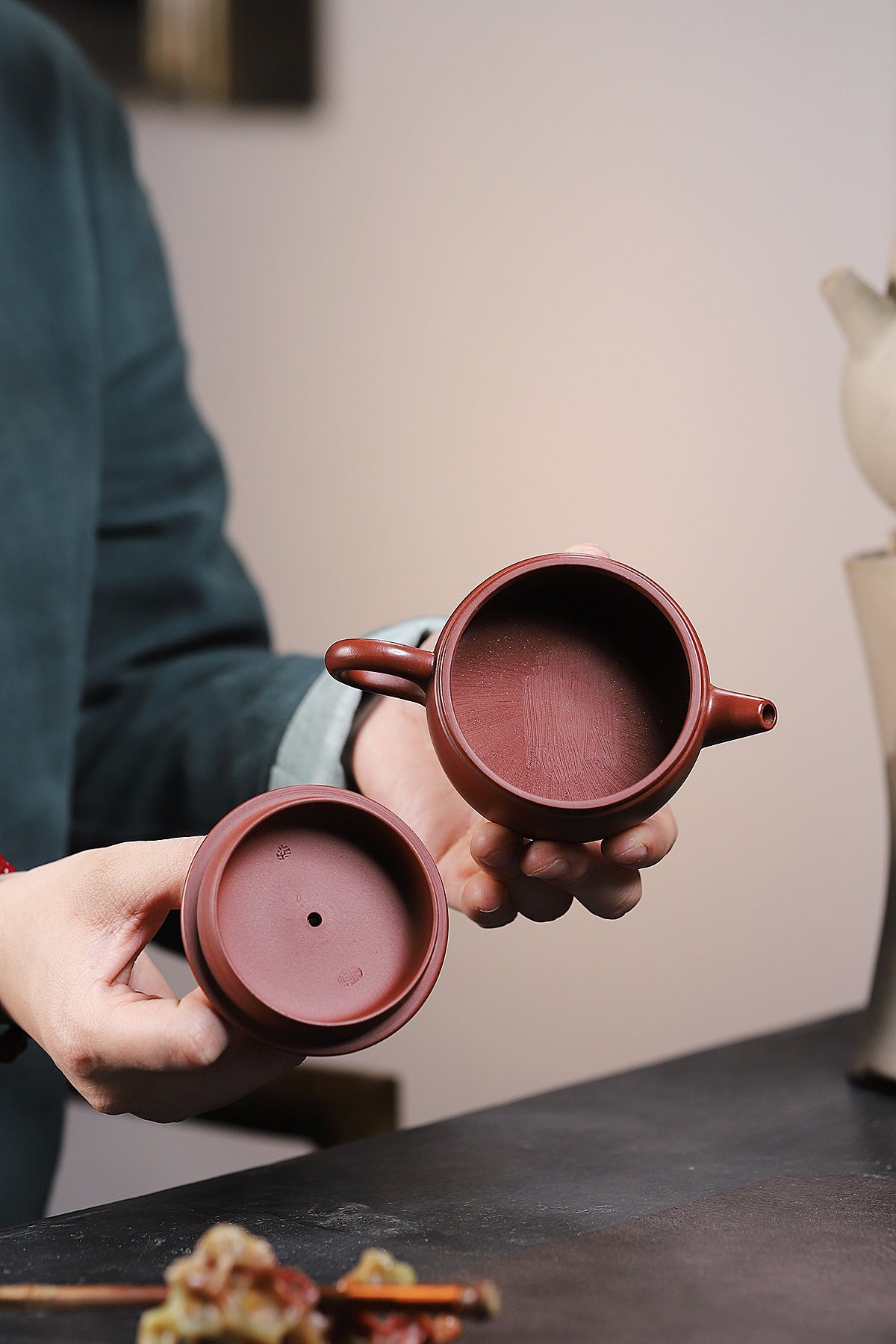 Hanwa Shape Zisha Clay Teapot 100 ml