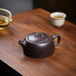 Jinglan Yixing Zisha Teapot 250ml golden vermilion mud