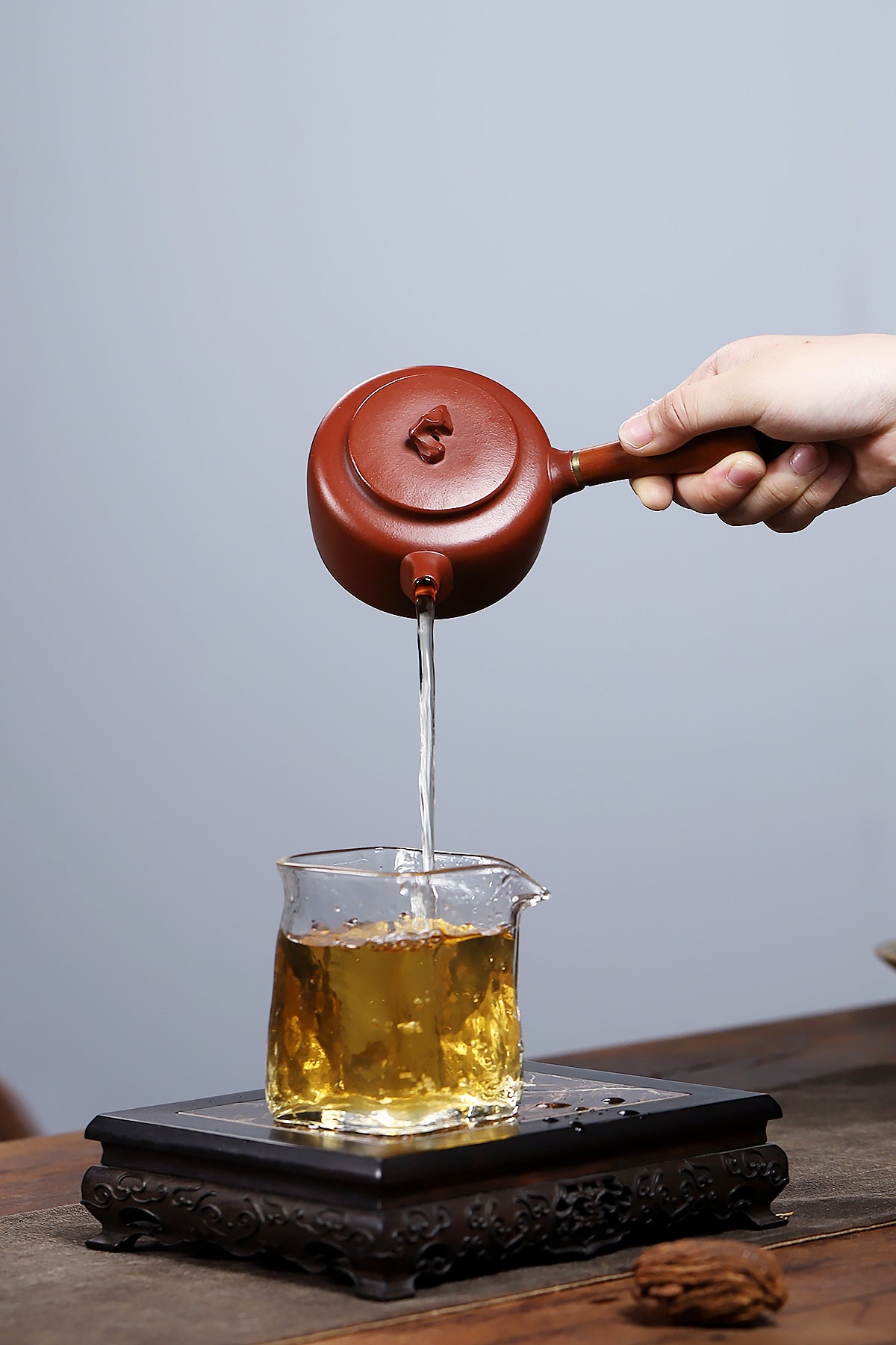 Taihu stone Tang Yu, Zhu Ni Zisha pot