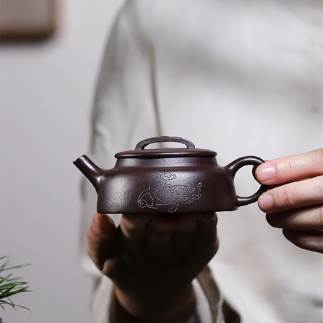 Hanwa Yixing Zisha Teapot 1300ml original purple clay