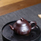 Pear-Shaped Yixing Zisha Teapot 200ml raw ore stone red clay