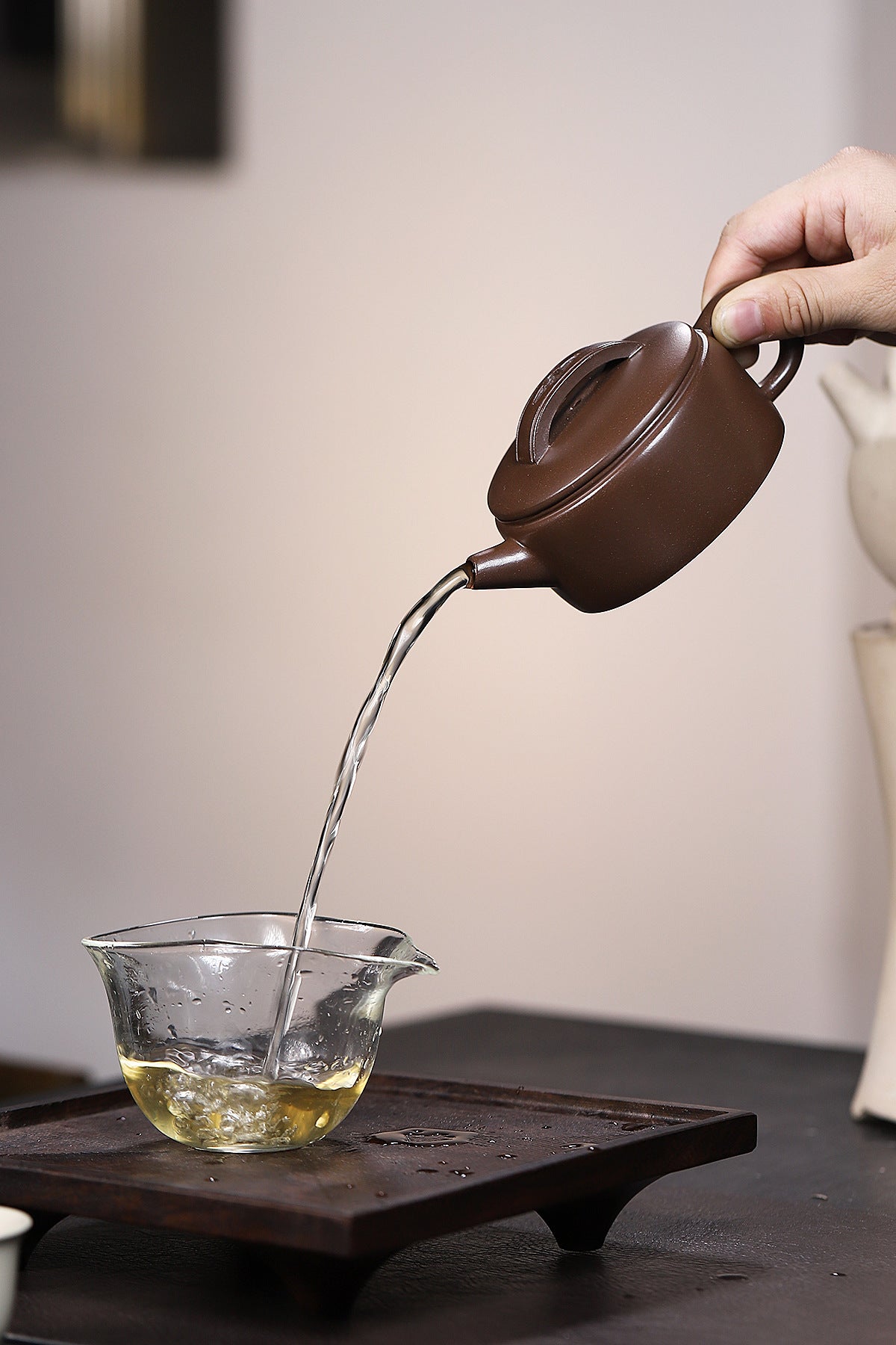 Hanwa Zisha Teapot in Jiangpo Clay, 150 ml
