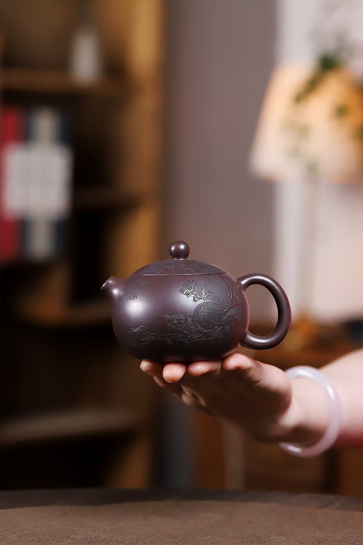 Songqu Xishi Purple Clay Zisha Pot