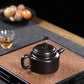 Dezhong Yixing Zisha Teapot 250ml raw ore black mud
