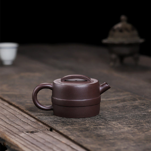 Han tile pot purple mud purple sand teapot