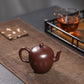 Meirenjian Teapot in Aged Purple Clay, 250 ml