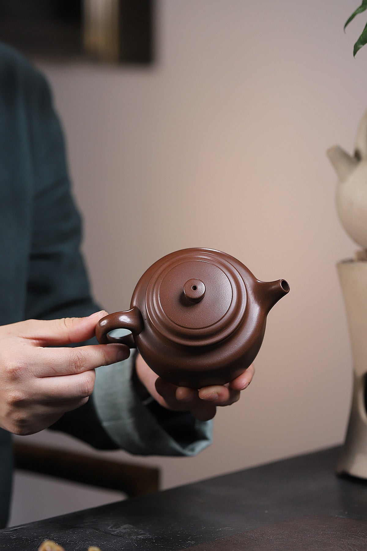 Dezhong purple mud purple clay pot