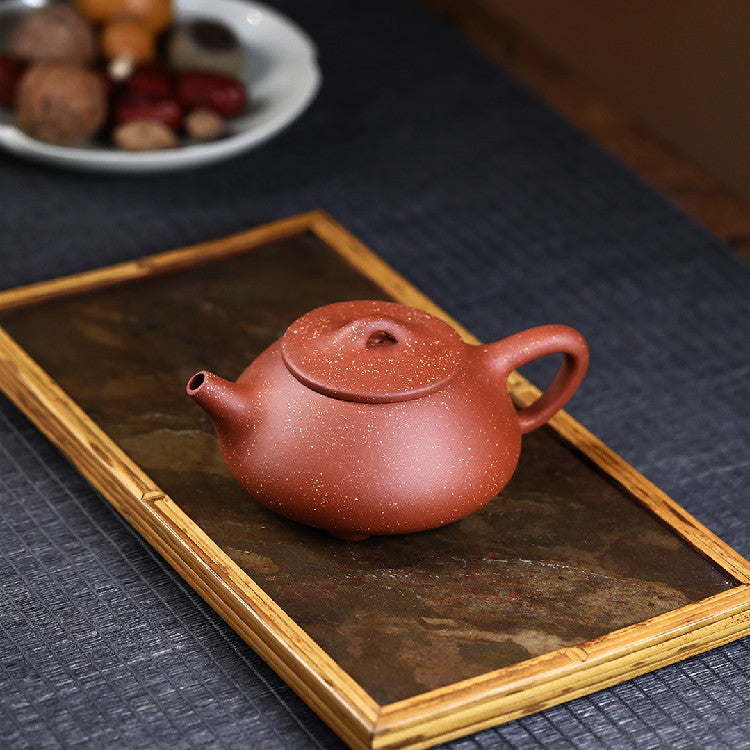 Shipiao Yixing Zisha Teapot 240ml dragon blood sand