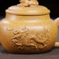 Sifang Longyun Duan Ni Zisha pot