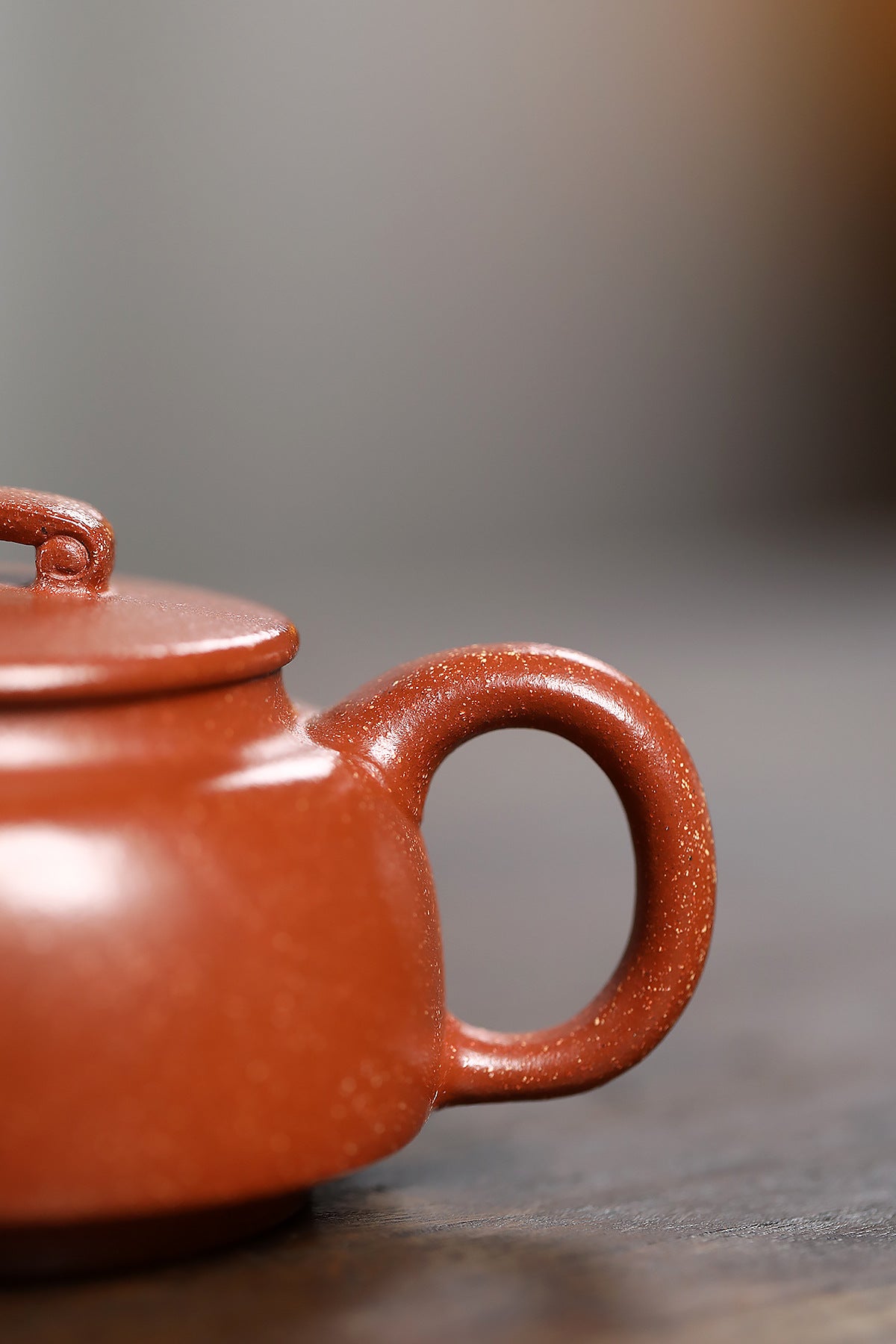 Ruyi Dezhong, downhill mud purple clay pot