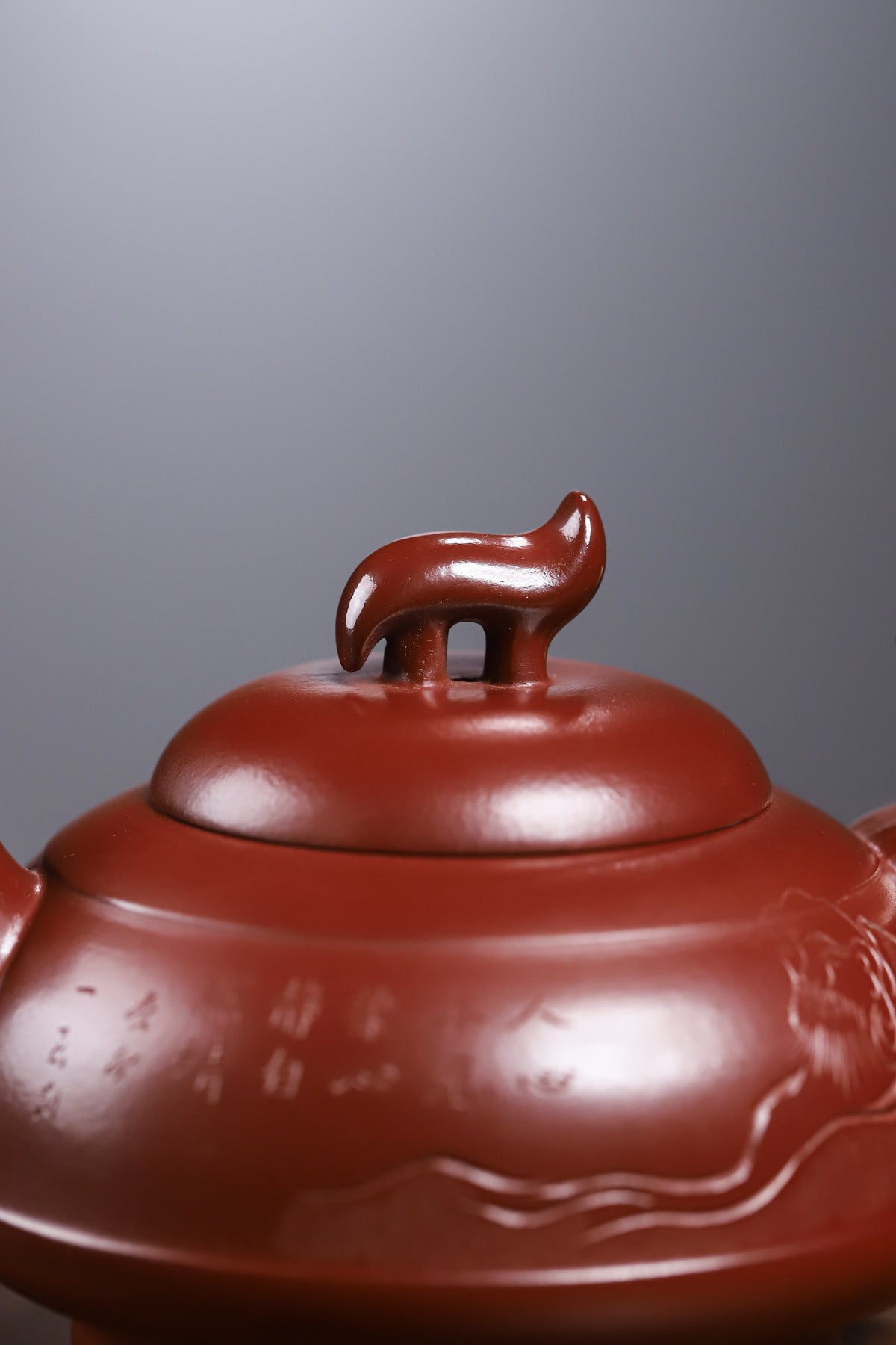 Yu Li Yixing Teapot 420ml – Original Da Hong Pao Purple Clay Handmade Teapot
