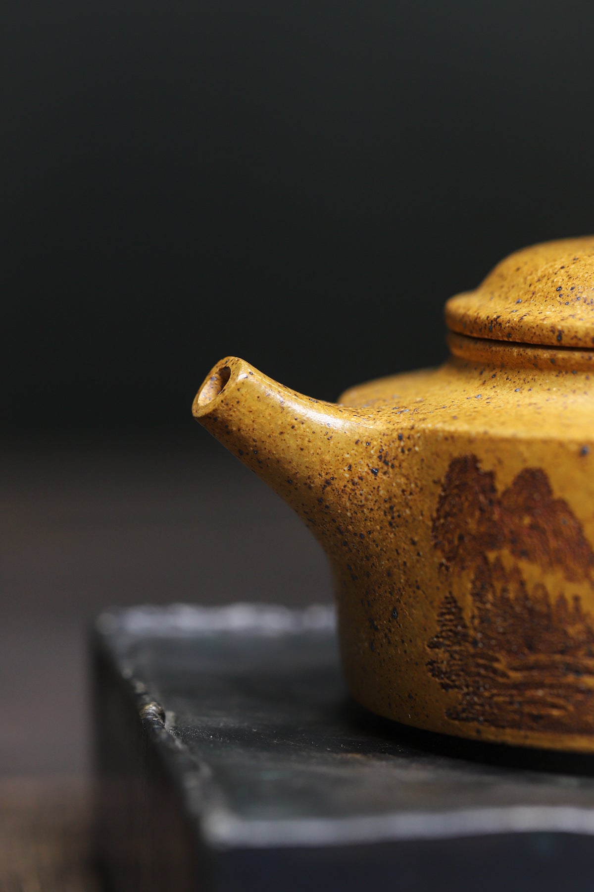 Zhoupan Zisha Teapot in High-Fired Duanni Clay, 240 ml