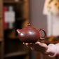 Orchid Xishi Purple Red Clay Zisha Pot