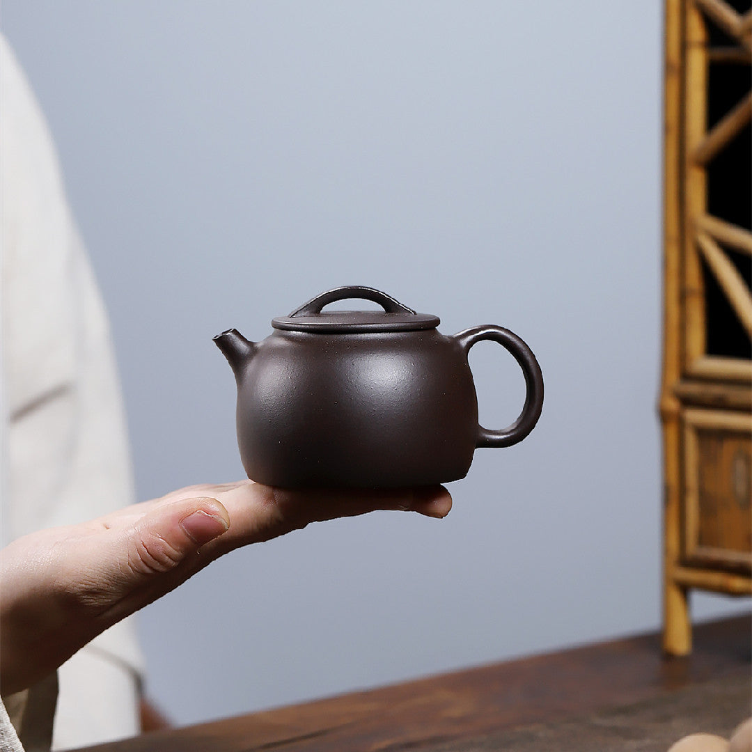 Hanwa Yixing Zisha Teapot 180ml original mine old purple clay