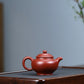 Duoqiu Teapot in Dahongpao Zisha Clay, 120 ml