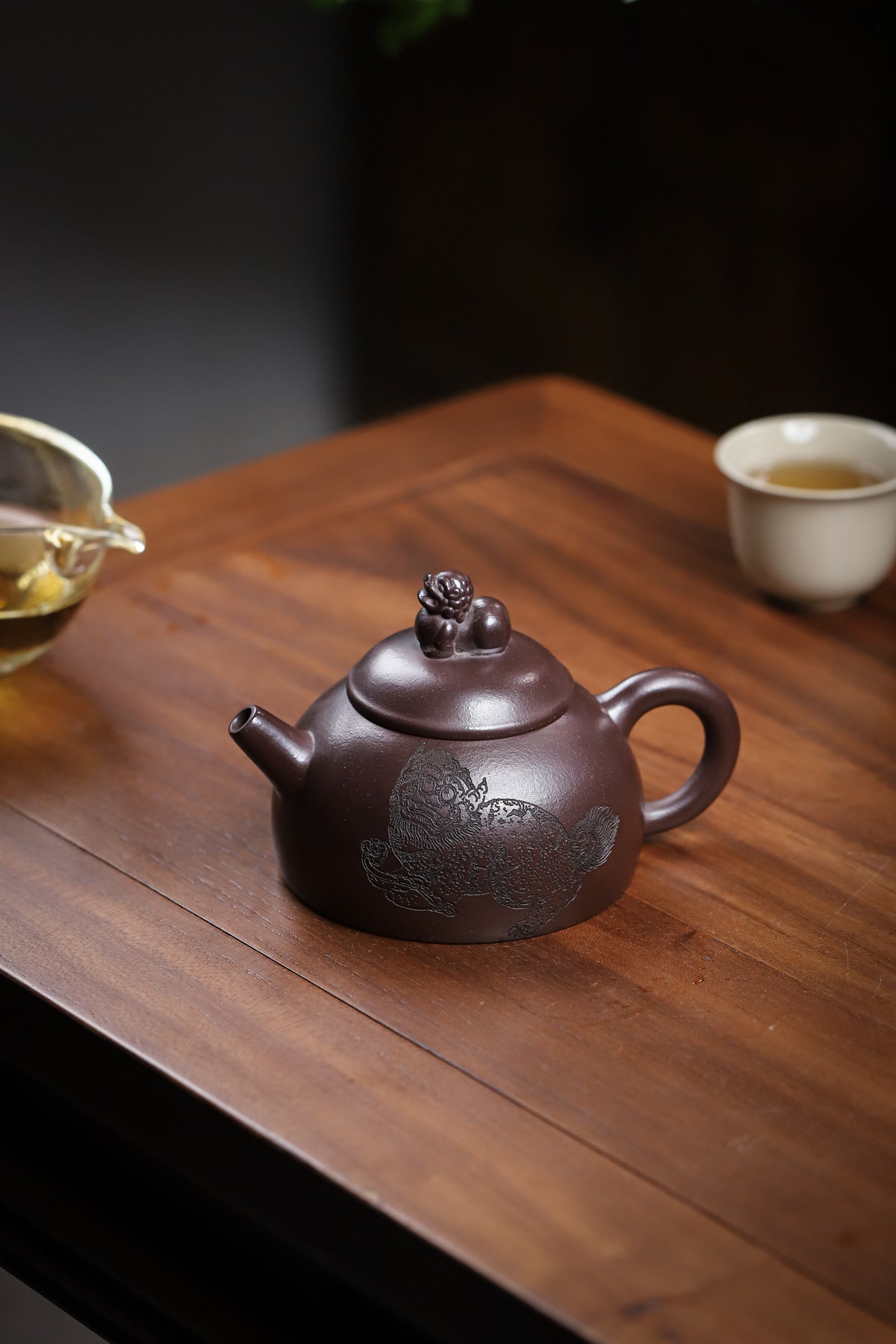 Little Admiralty Purple Clay Purple Sand Teapot