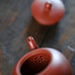 Meirenjian Teapot in Dahongpao Clay, 100 ml