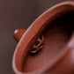 Fanggu Teapot in Jiangpo Zisha Clay, 130 ml