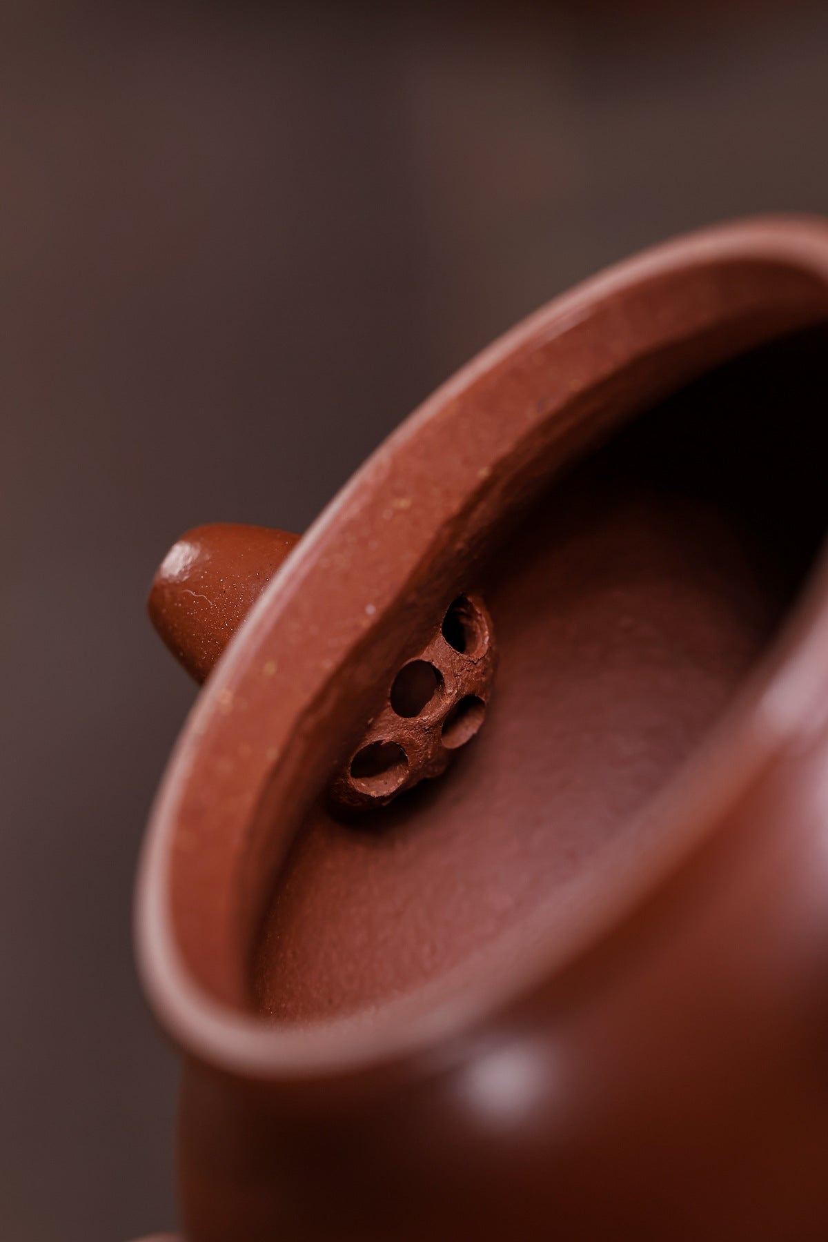 Fanggu Teapot in Jiangpo Zisha Clay, 130 ml