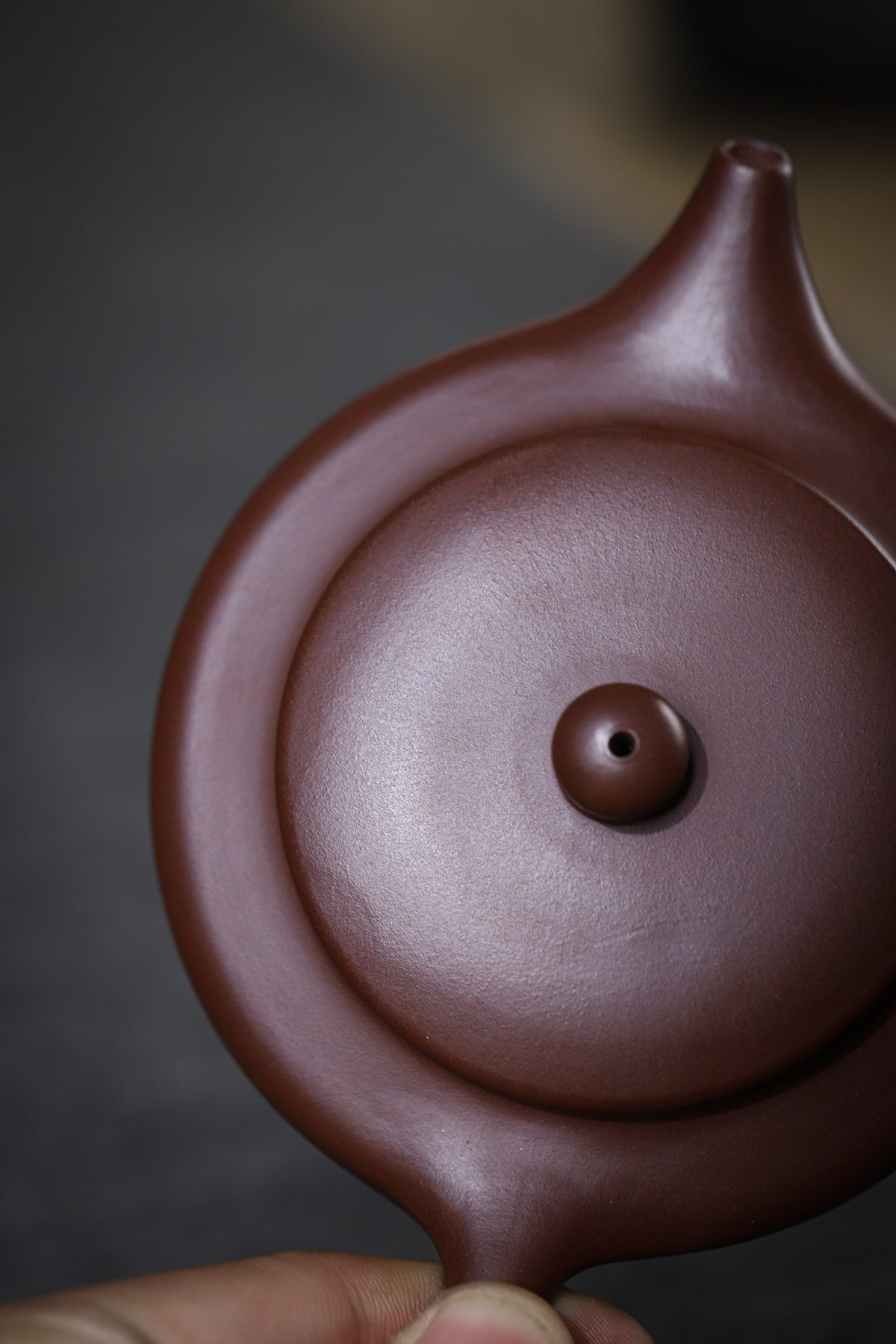 Biancheng Teapot in Zisha Clay, 180 ml