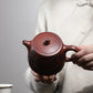 Dezhong Teapot in Longxuesha Clay, 430 ml