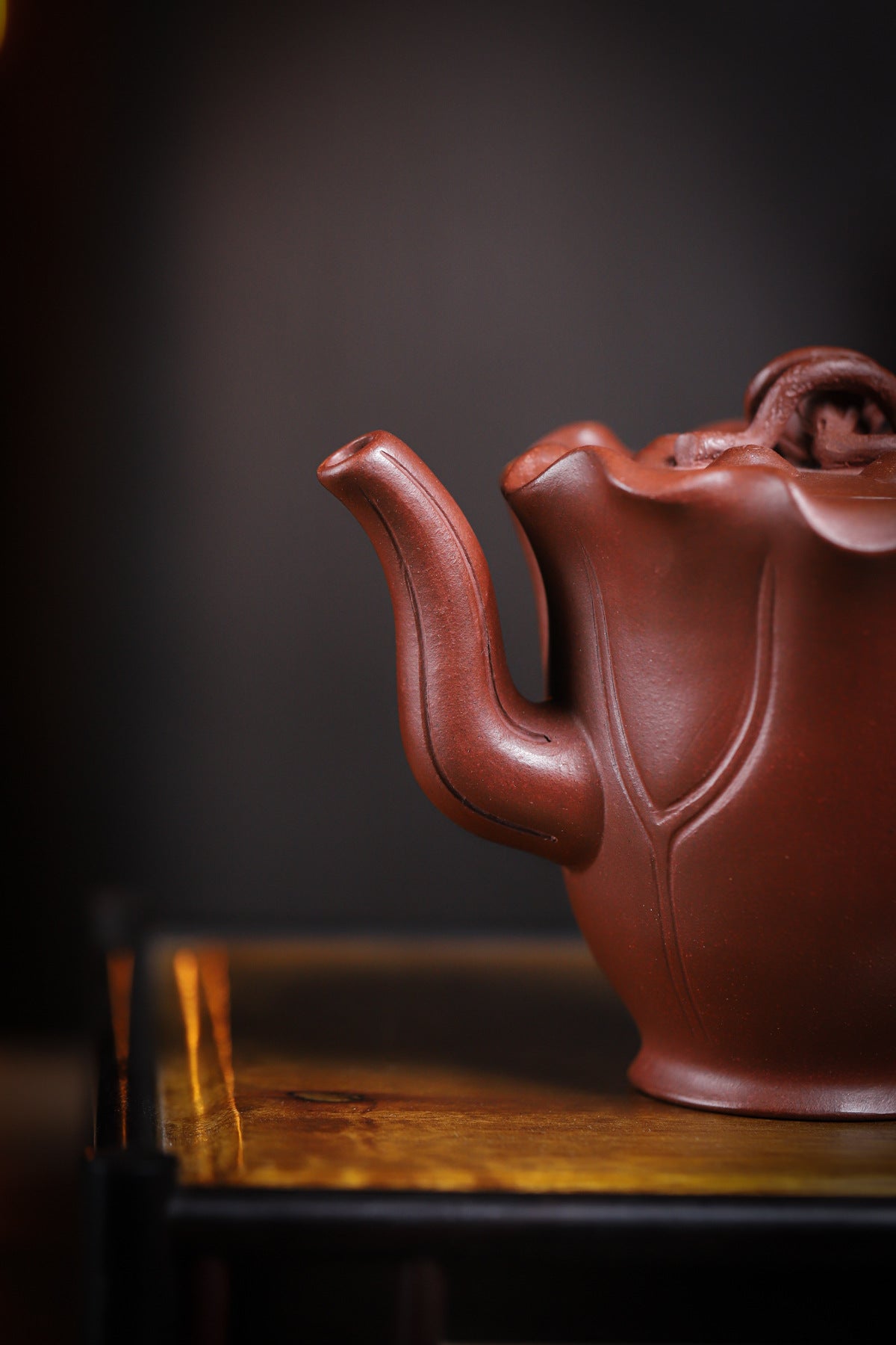 Lotus Seed Red Skin Dragon Famous Handmade Exquisite High Purple Sand Teapot