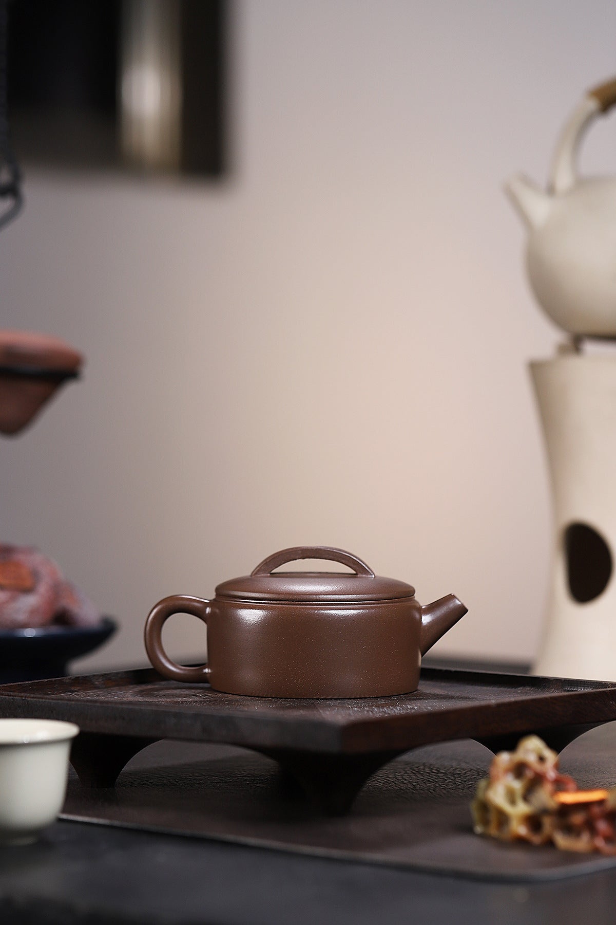 Hanwa Zisha Teapot in Jiangpo Clay, 150 ml