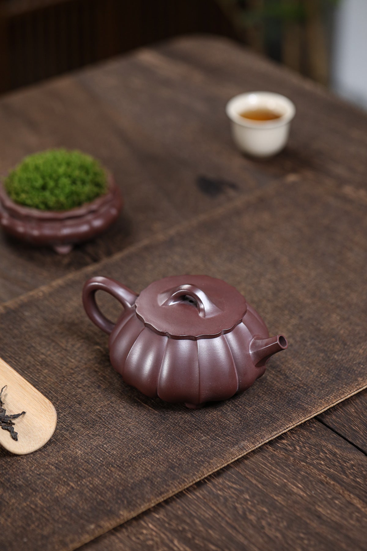 Shipiao Teapot in Original Purple Zisha Clay, 250 ml