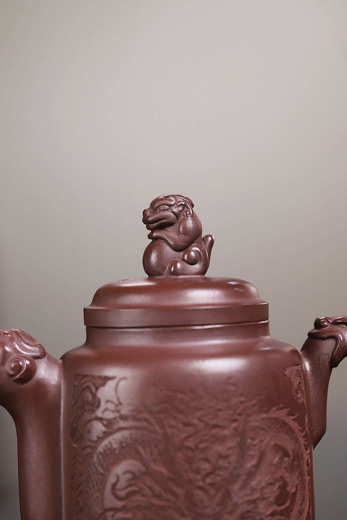 Jisi Zisha Teapot in Original Purple Clay, 320 ml