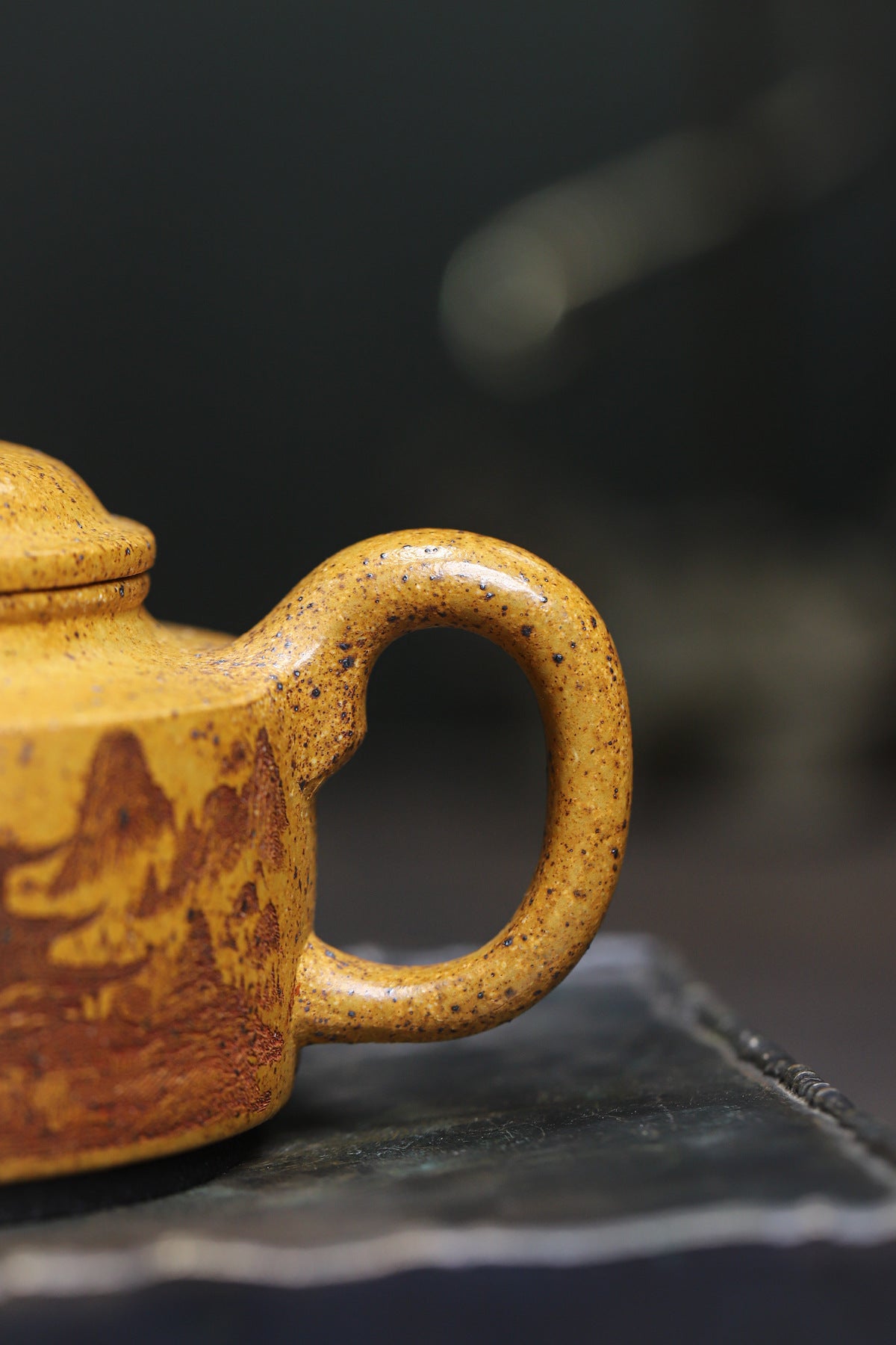 Zhoupan Zisha Teapot in High-Fired Duanni Clay, 240 ml