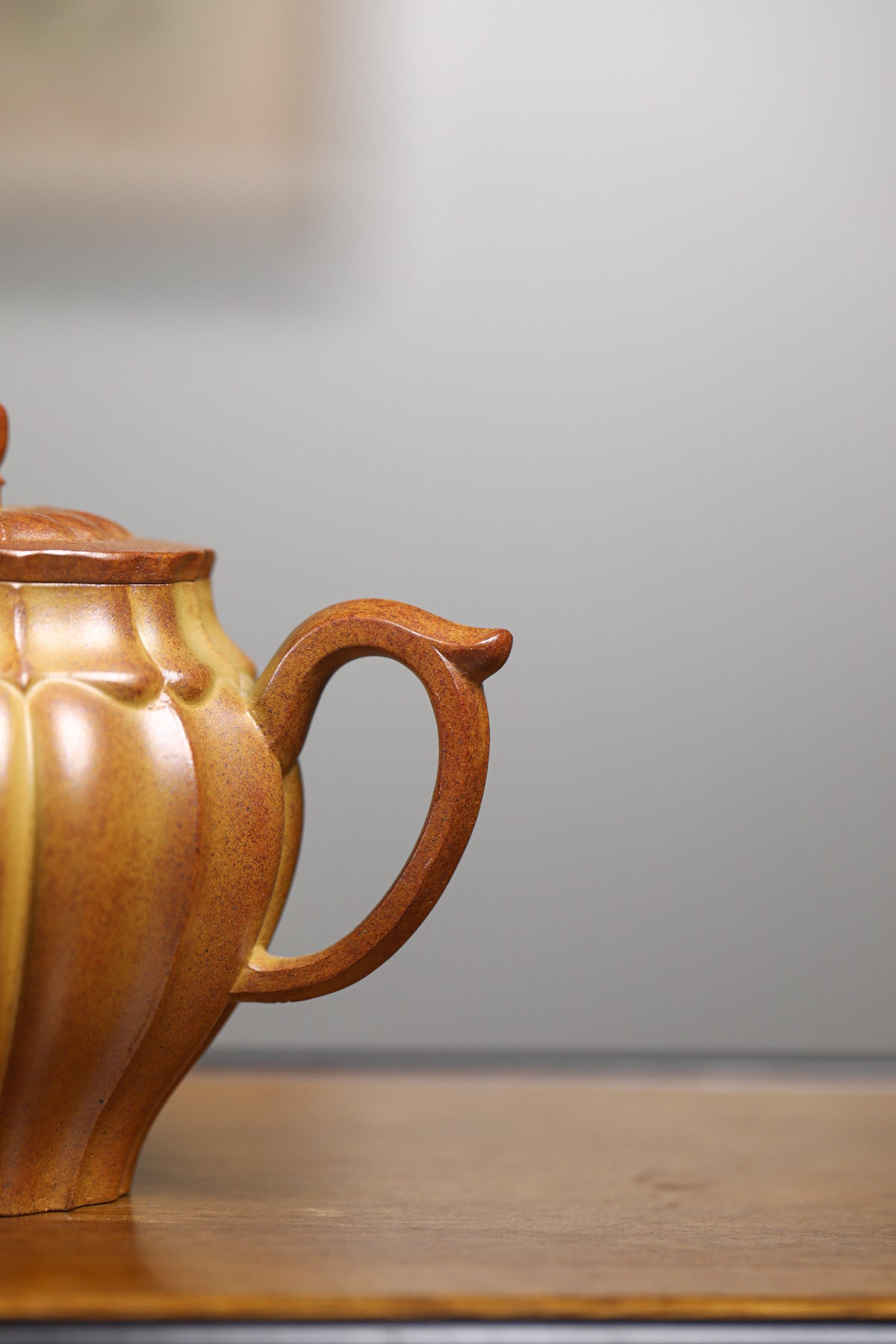 Gaolinghua Yixing Zisha Teapot, Duan Clay, 250 ml