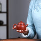 Xiaopin Dezhong Yixing Zisha Teapot 120ml original Dahongpao clay