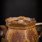 monk's hat high temperature segment mud purple sand teapot