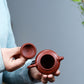 Duoqiu Teapot in Dahongpao Zisha Clay, 120 ml