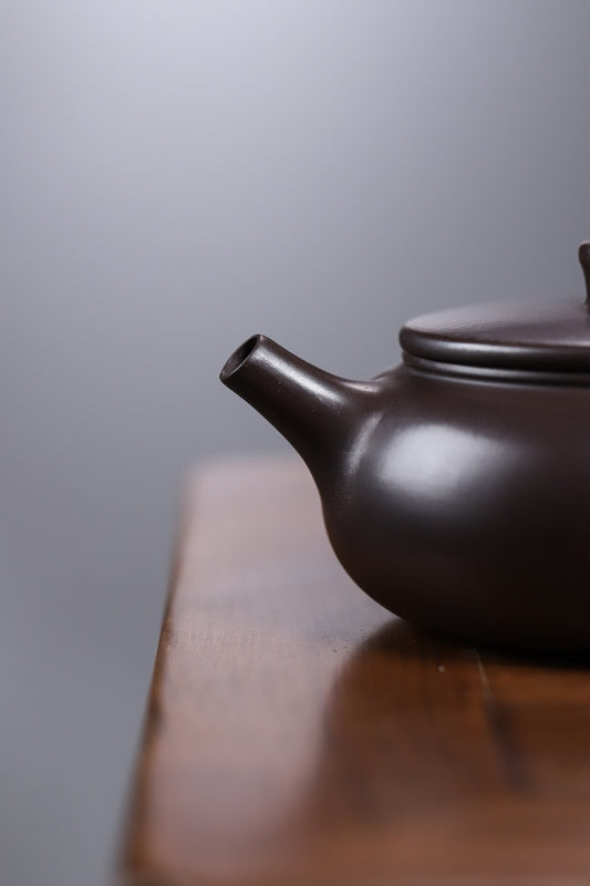 Lucky Drum Rhythm Yixing Zisha Teapot – Original Purple Clay Gongfu Teapot 280ml