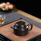 Dezhong Yixing Zisha Teapot 250ml raw ore black mud