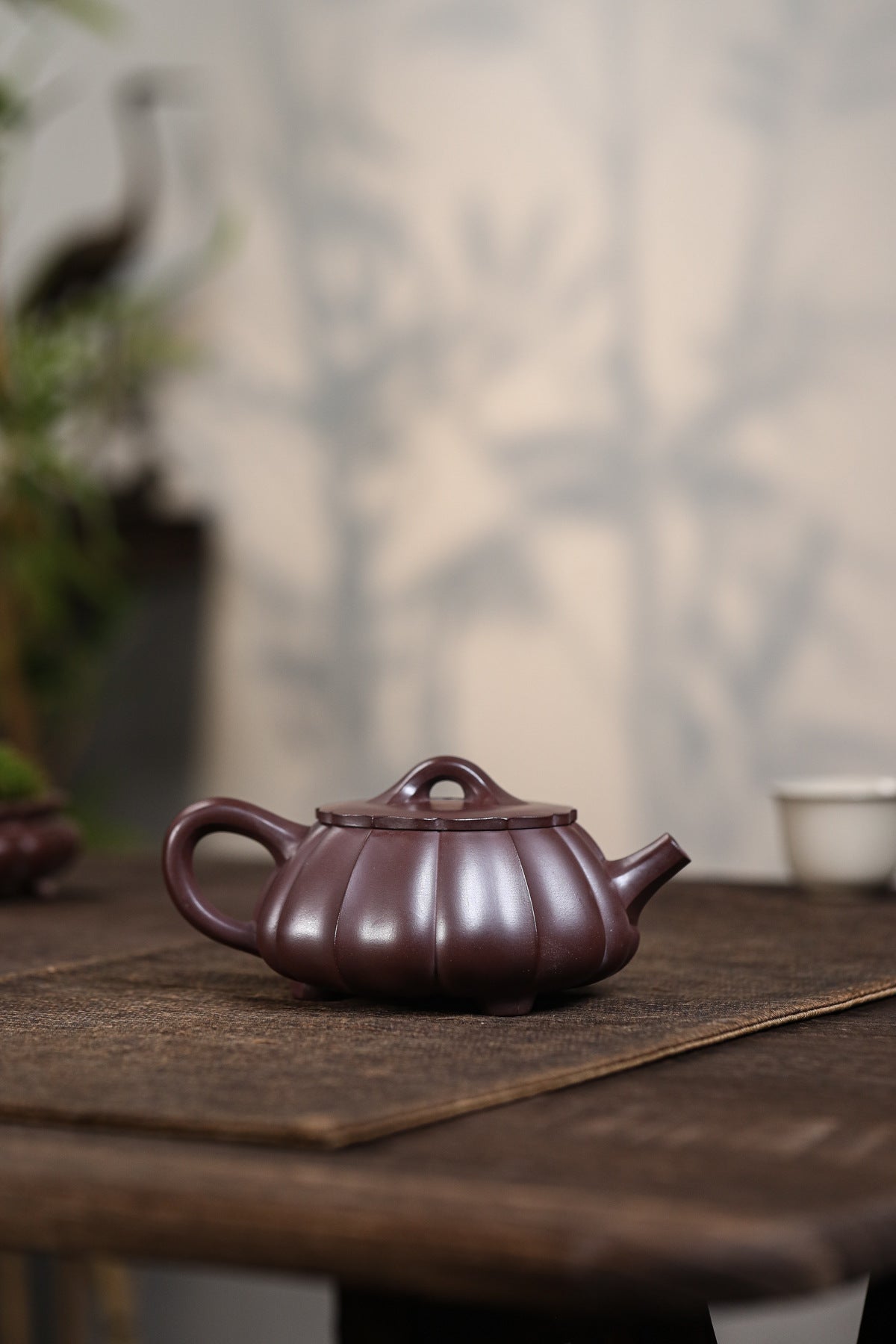 Shipiao Teapot in Original Purple Zisha Clay, 250 ml