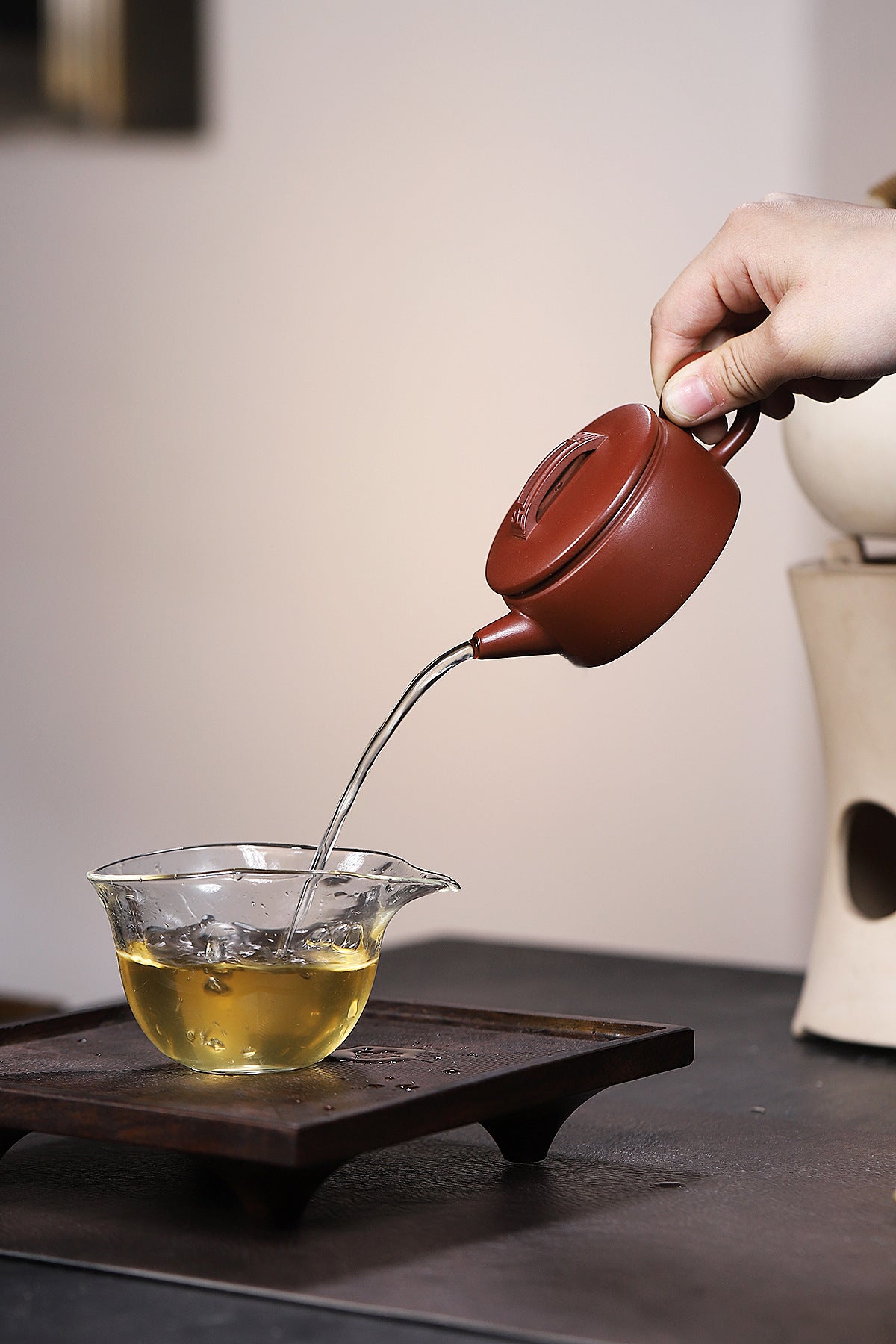 Hanwa Shape Zisha Clay Teapot 100 ml