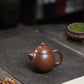 Longdan Duoqiu Zisha Teapot, Jiangpo Clay, 170 ml