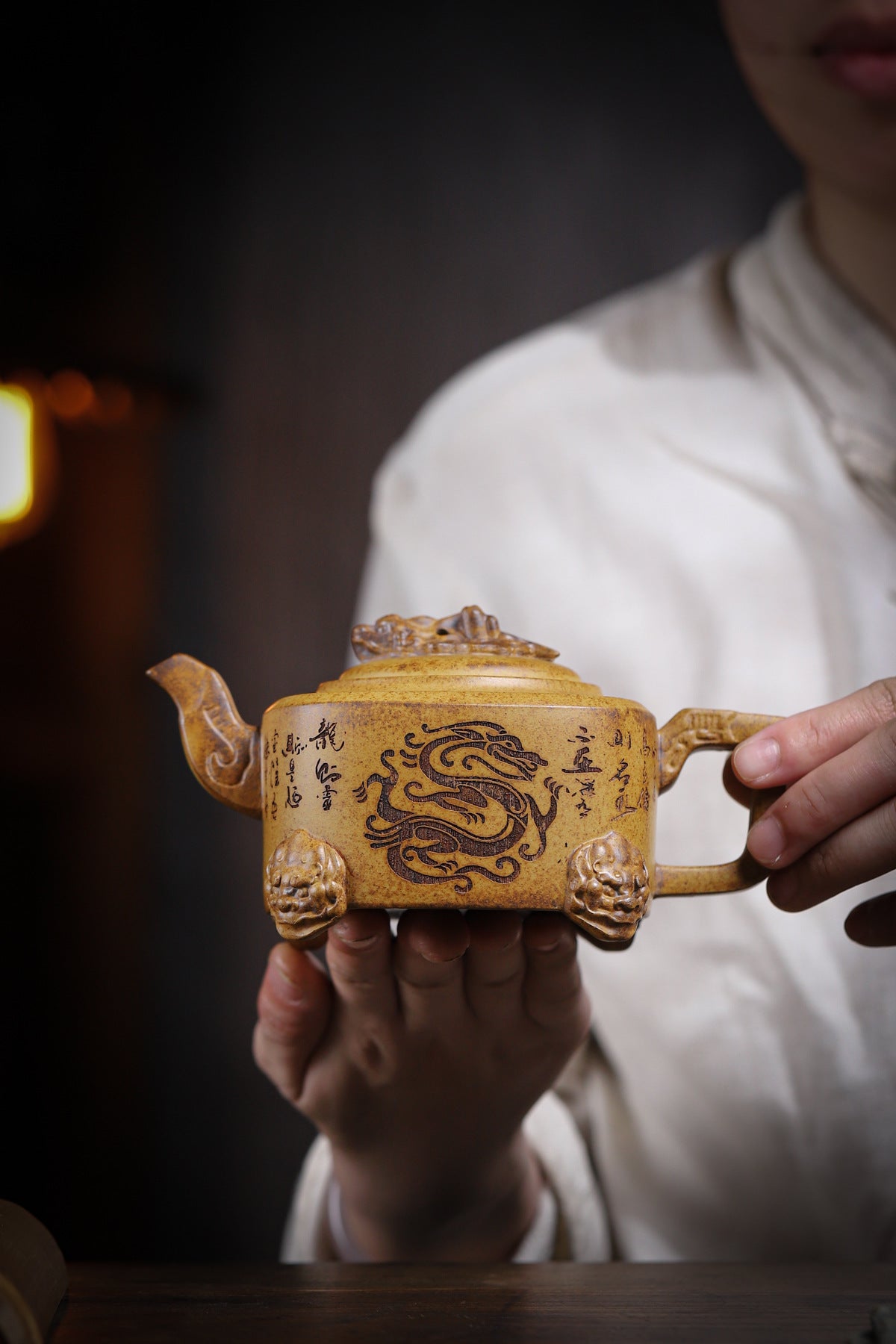 Longteng Sihai high temperature segment mud purple sand teapot