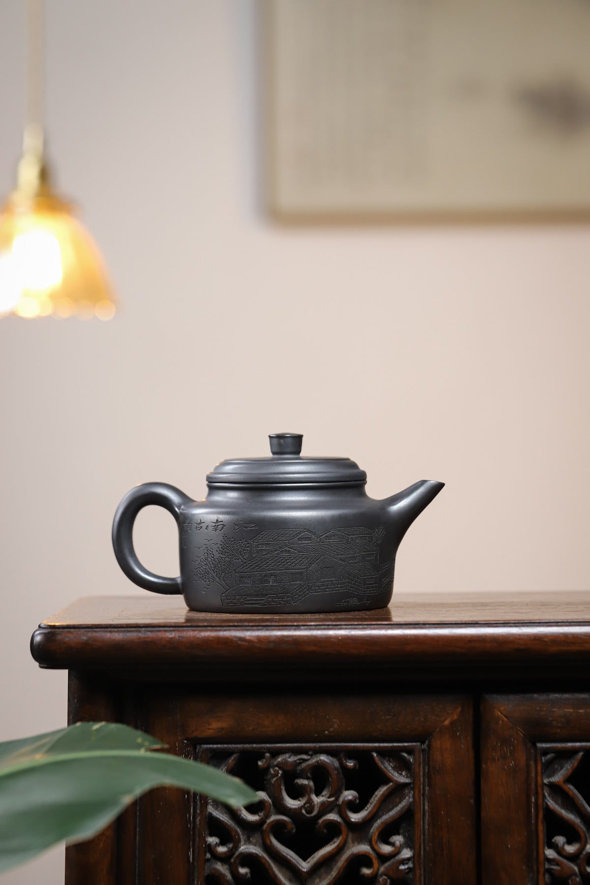 Dezhong Purple Clay Teapot, Shihuang Clay, 260 ml